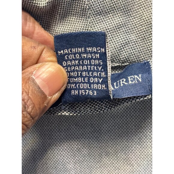 Polo Ralph Lauren Robe S/M Gray 100% Cotton Belted Long Sleeve - Picture 4 of 10